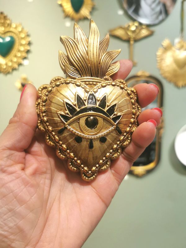 Petit Ex Voto Flamme Oeil Protection