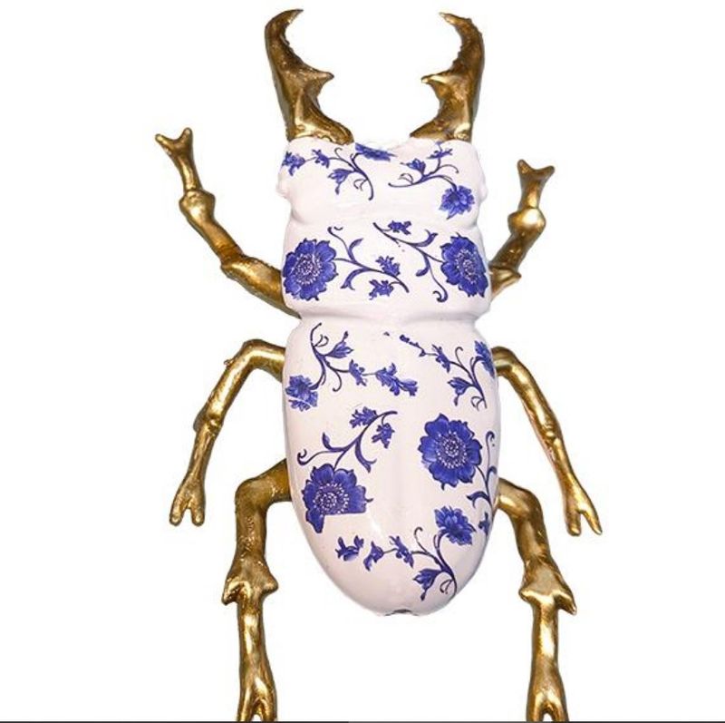 Scarabee Rhino Deco Murale