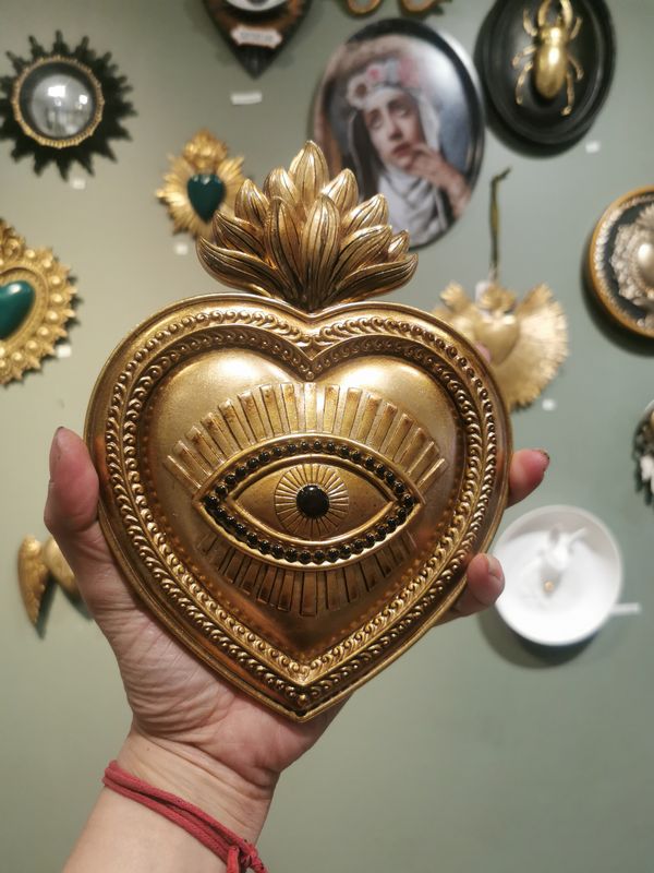 Ex Voto Coeur Oeil Eclairé Ex Voto Coeur Oeil Eclairé
