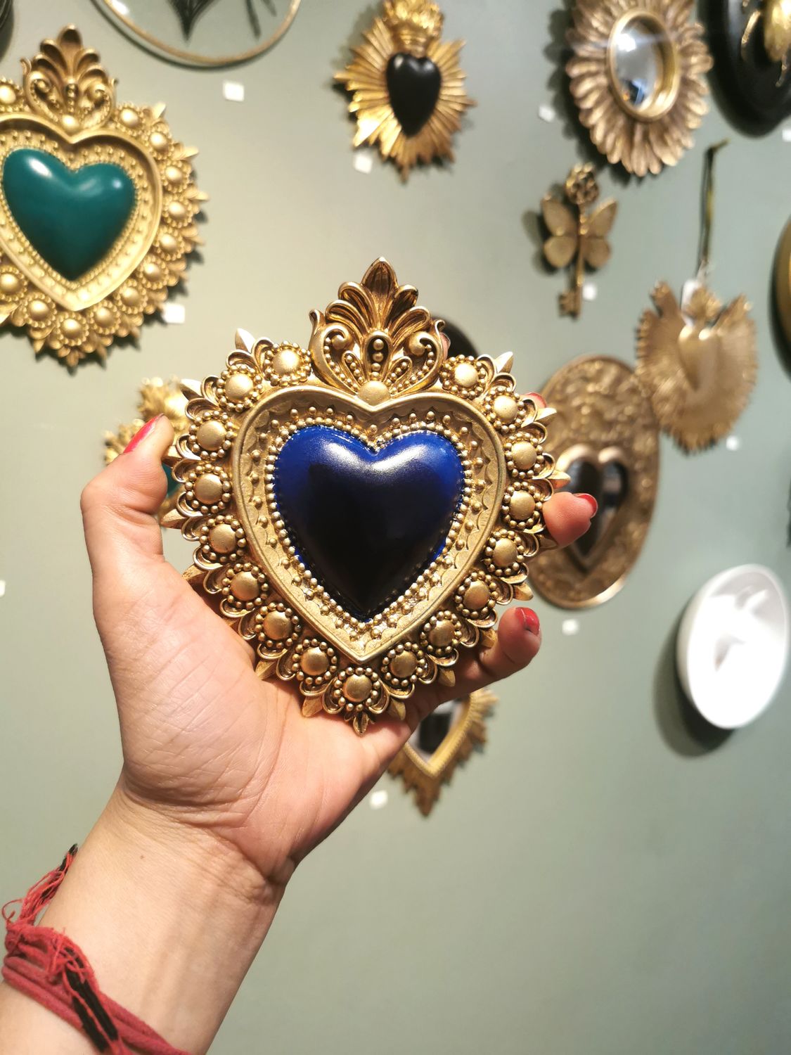 Ex Voto Baroque Tye and Dye Bleu