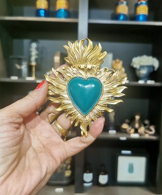 Ex Voto Flamme Small Vert Bouteille