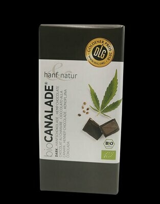 Chocolat noir au chanvre - BIO Canalade Chocolat noir au chanvre - BIO Canalade