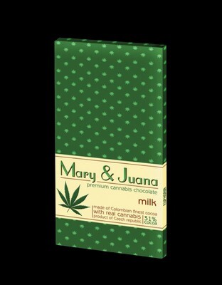 Chocolat au lait Mary & Juana Chocolat au lait Mary & Juana