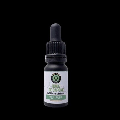 Huile de Capone CBG 5% et 2.5% (10ml) Huile de Capone CBG 5% et 2.5% (10ml)