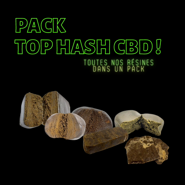 Pack top Hash CBD - 6G