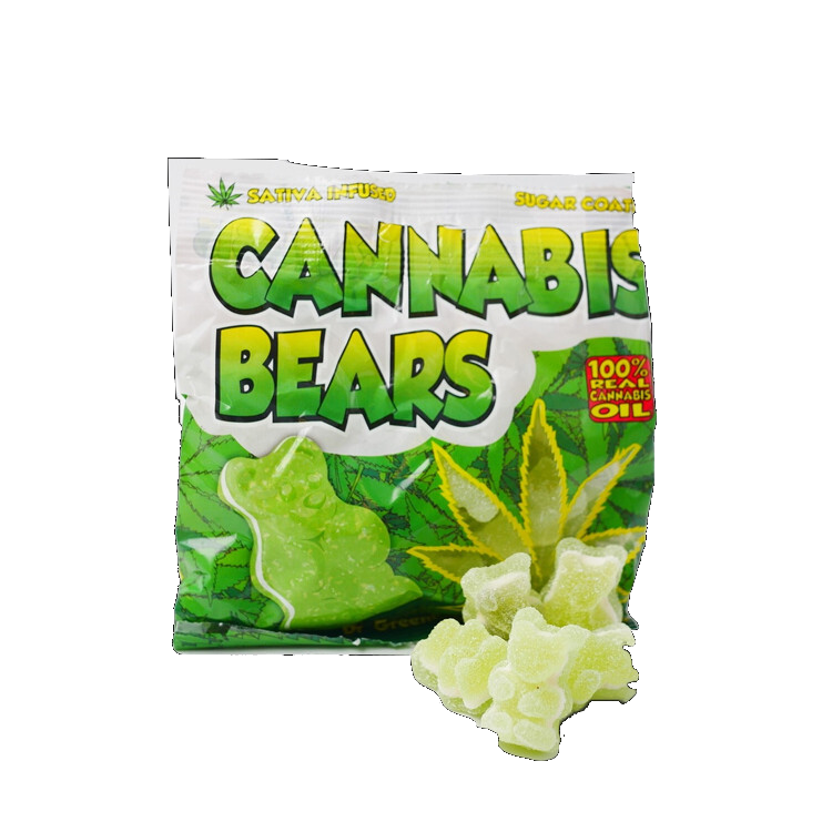 Gummies au CBD | Bonbons Cannabis Bears (100g)