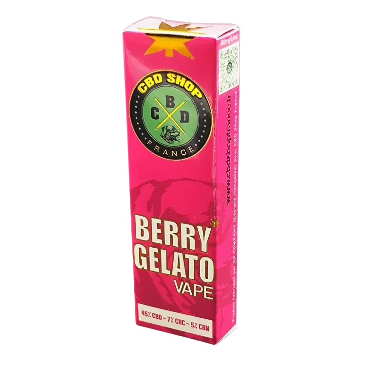 Cartouche PUFF / Berry Gelato  Vape CBD