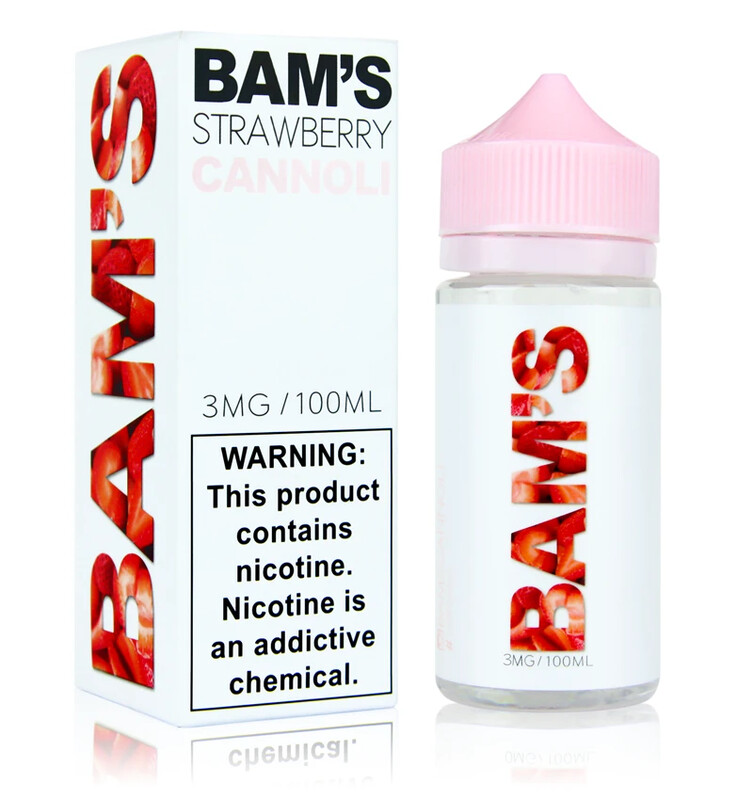 Bams Cannoli 100ML Strawberry