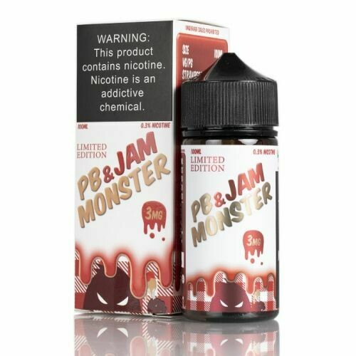 MVL Jam Monster 100ML PB & Jam Strawberry
