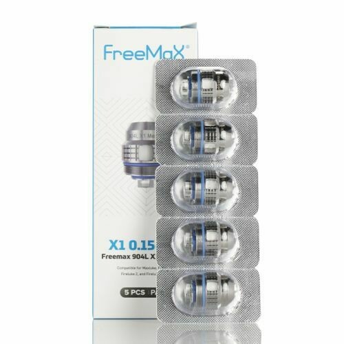 FreeMax Maxluke 904L X Replacement Coils, Resistance: 0.15ohm 904L X1 Single Mesh Coil