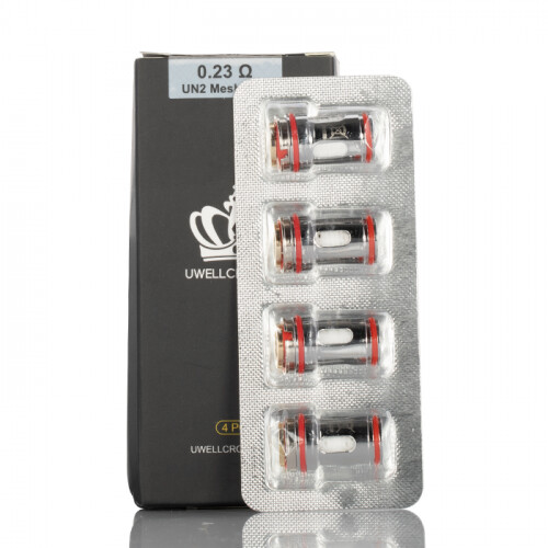 Uwell Crown 5 Replacement Coils, Resistance: 0.23ohm UN2 Single Mesh Coil