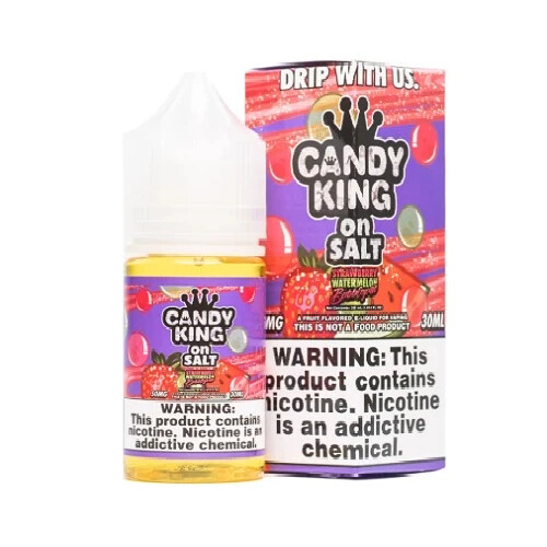 Candy King On Salt 30ML  Strawberry Watermelon Bubblegum