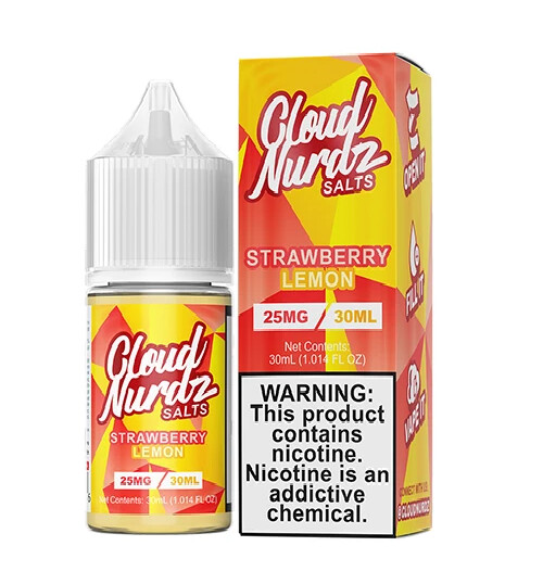 Cloud Nurdz Salt 30ML Strawberry Lemon