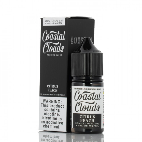 Coastal Clouds Co. Saltwater 30ML Citrus Peach