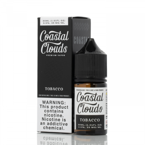 Coastal Clouds Co. Saltwater 30ML Tobacco