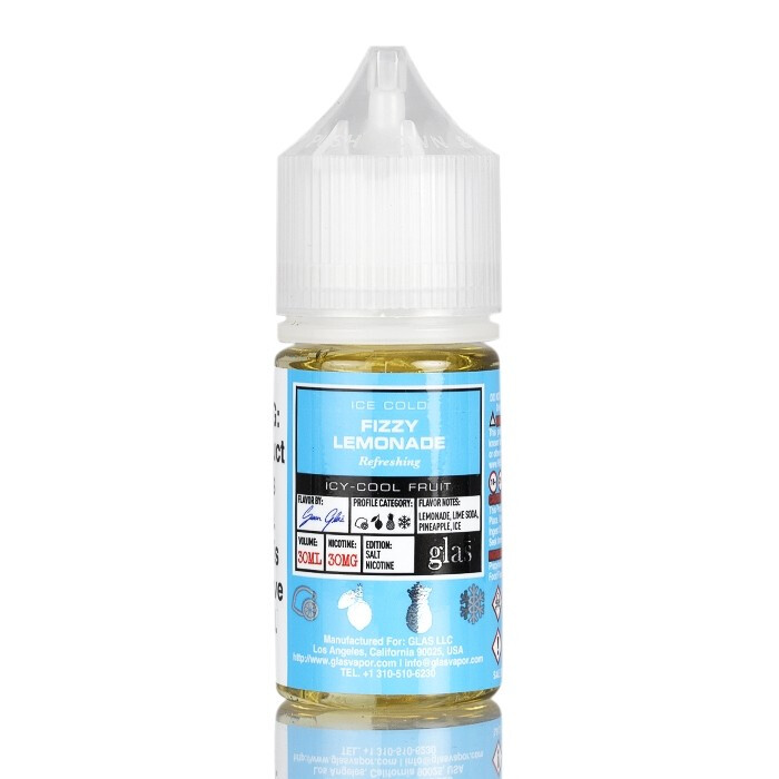 Glas Basix Salt 30ML Fizzy Lemonade