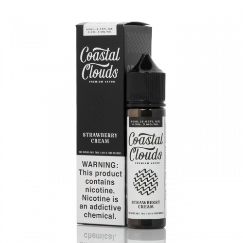 Coastal Clouds 60ML Strawberry Cream