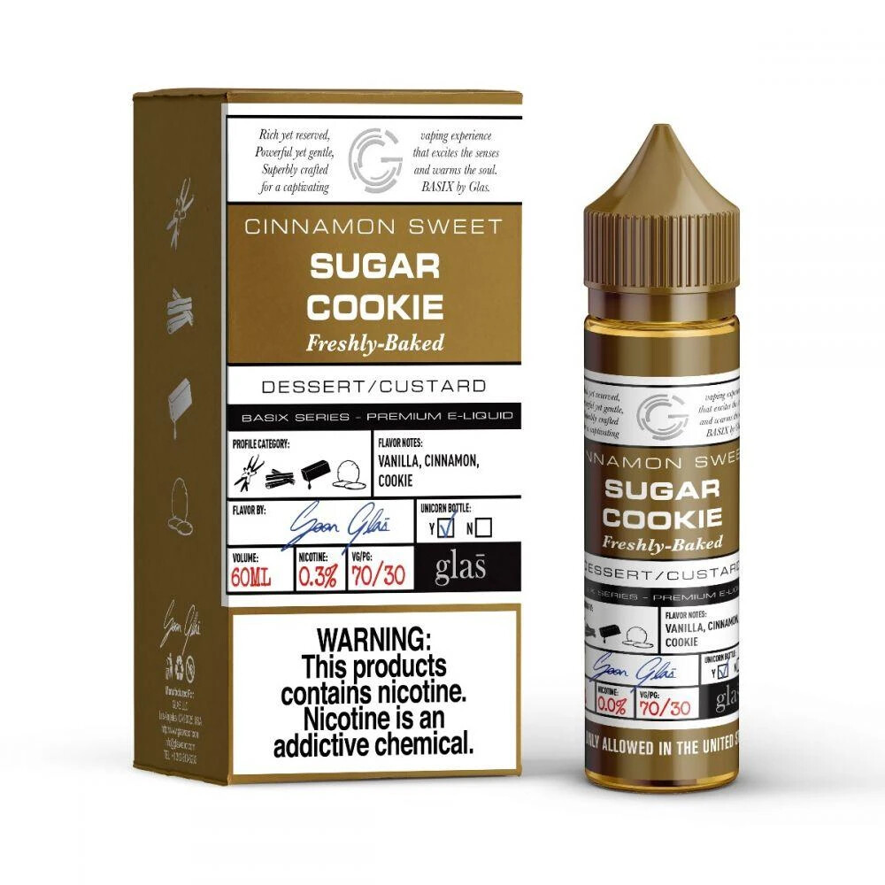Glas Basix 60ML Sugar Cookie