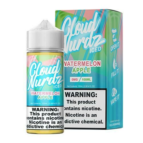Cloud Nurdz 100ML Watermelon Apple Iced