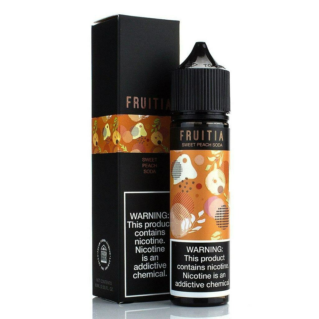 Fruitia 60ML Sweet Peach Soda