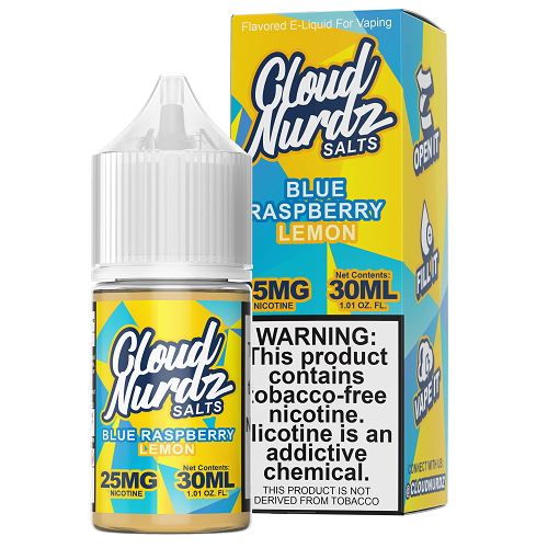 Cloud Nurdz Salt 30ML Blue Raspberry Lemon