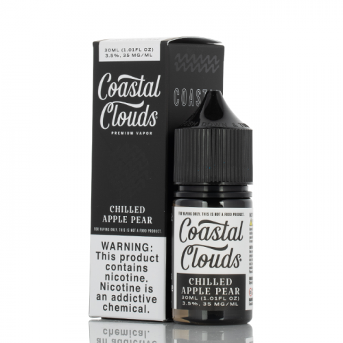 Coastal Clouds Co. Saltwater 30ML Chilled Apple Pear