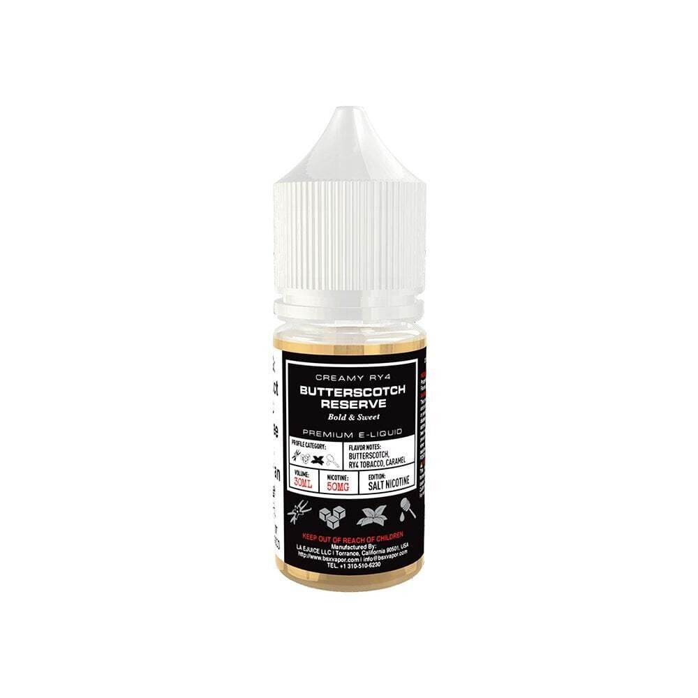 Glas Basix Salt 30ML Butterscotch Reserve