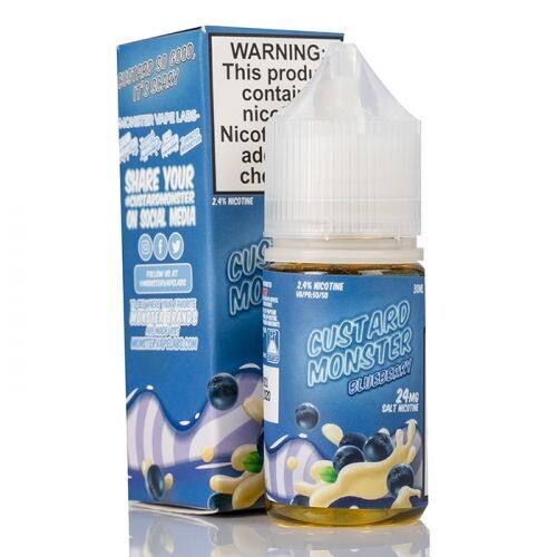 MVL Custard Monster Salts 30ML Blueberry