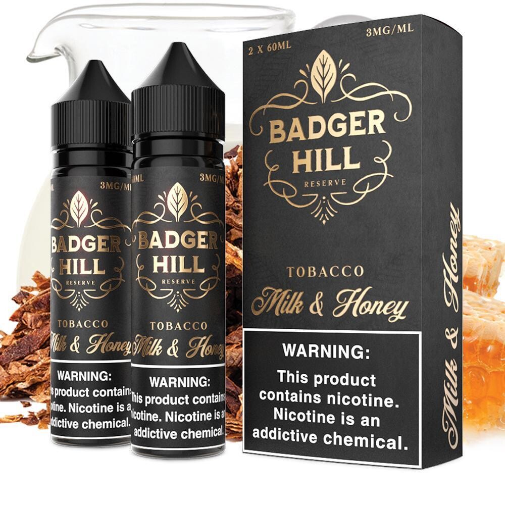 Badger Hill Milk and Honey 60ML