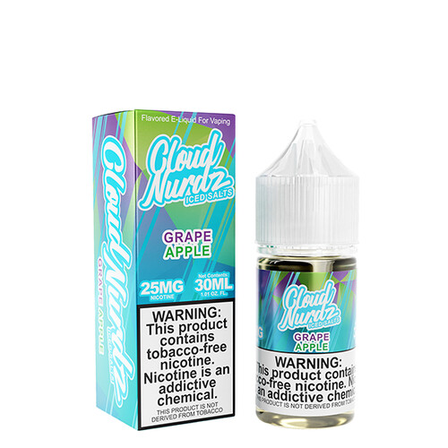 Cloud Nurdz Salt 30ML Grape Apple Iced