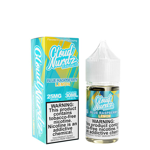 Cloud Nurdz Salt 30ML Blue Razz Lemon Iced