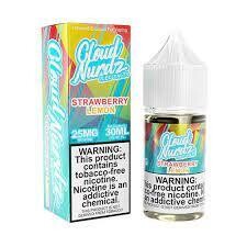 Cloud Nurdz Salt 30ML Strawberry Lemon Iced