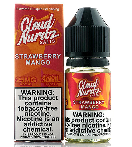 Cloud Nurdz Salt 30mL Strawberry Mango