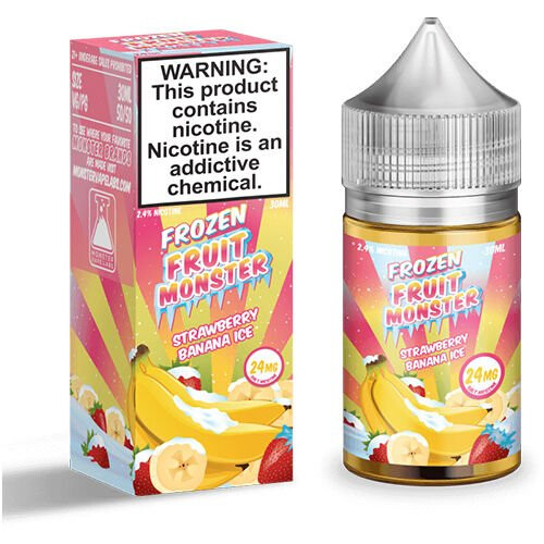 MVL Fruit Monster Salt 30mL Strawberry Banana Iced