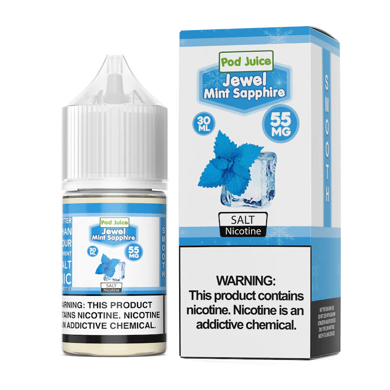 Pod Juice Salt 30mL Jewel Mint Saphire