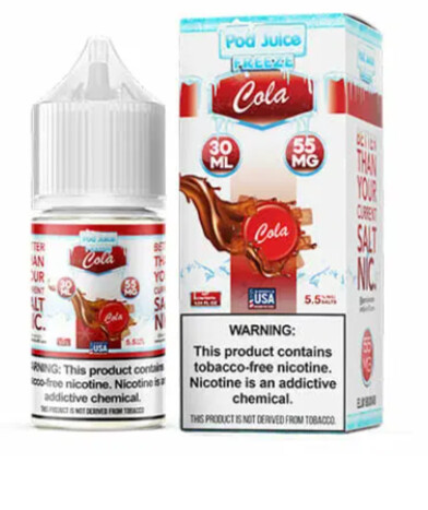 Pod Juice Salt 30mL Cola Freeze