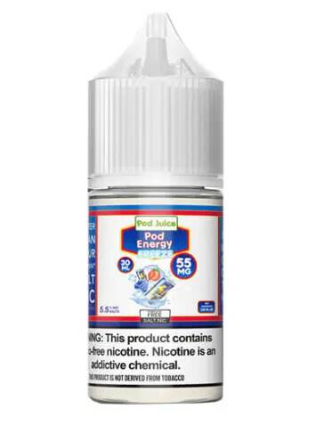 Pod Juice Salt 30mL Pod Energy Freeze