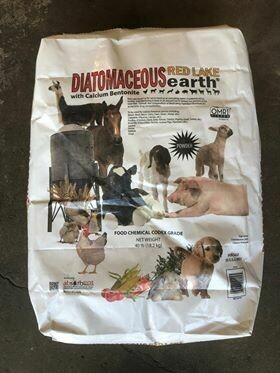 Red Lake Diatomaceous Earth, 40 lb. Red Lake Diatomaceous Earth, 40 lb.