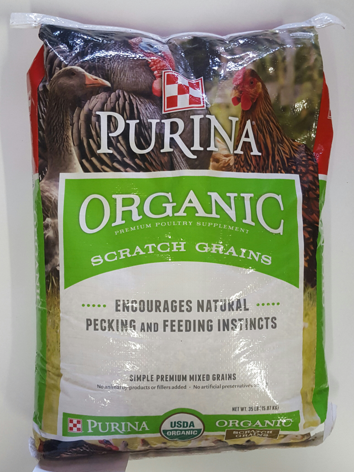 Organic Scratch Grains - Purina, 35 lb.