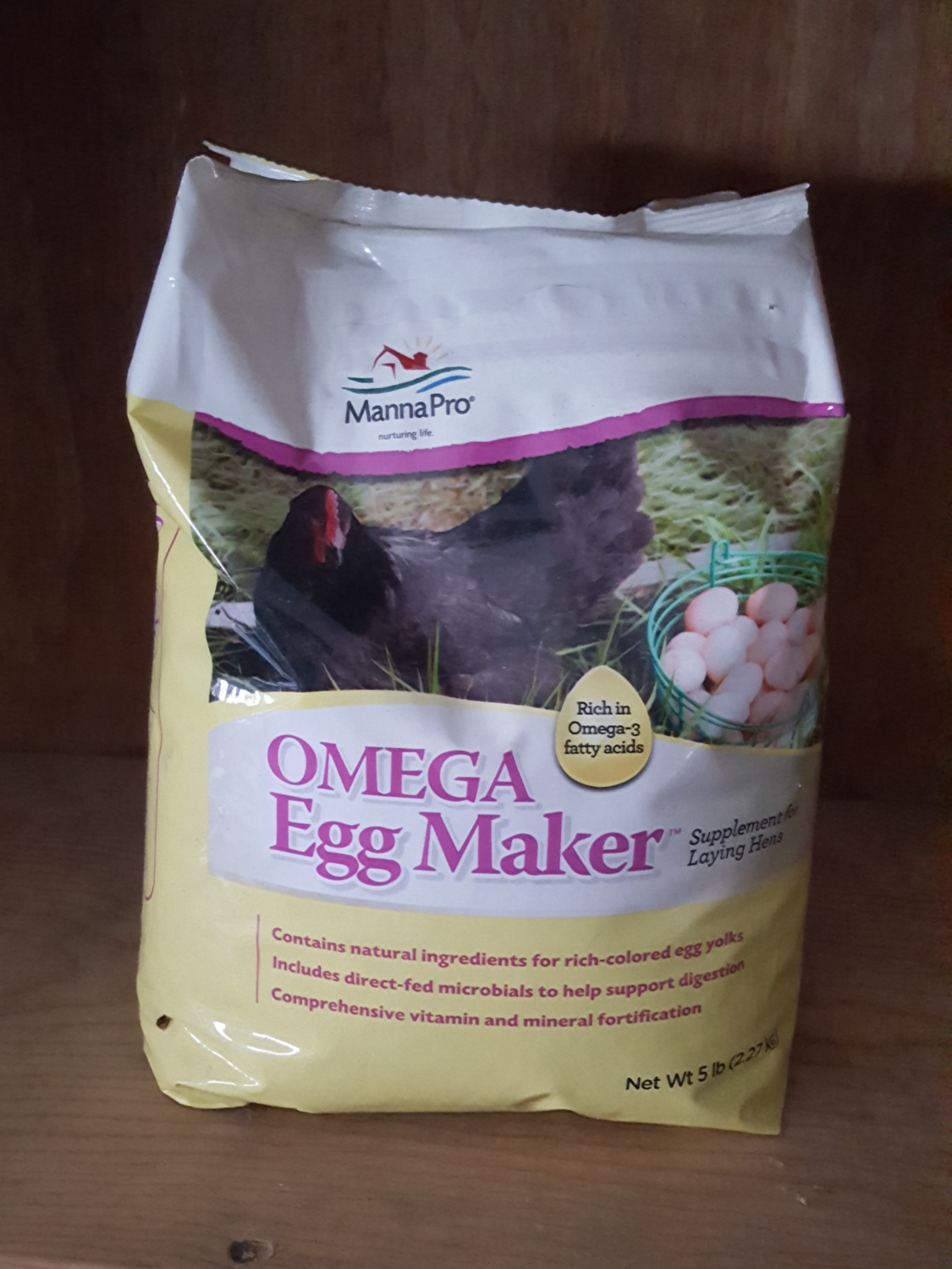 Manna Pro Omega Egg Maker, 5 lb. Manna Pro Omega Egg Maker, 5 lb.