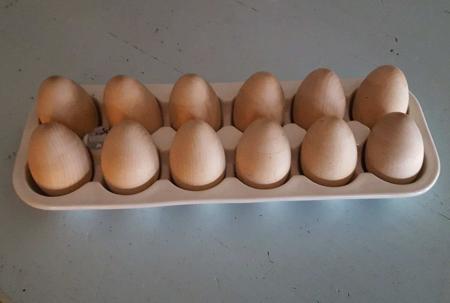 Ceramic Egg Tray, 12 Count Ceramic Egg Tray, 12 Count