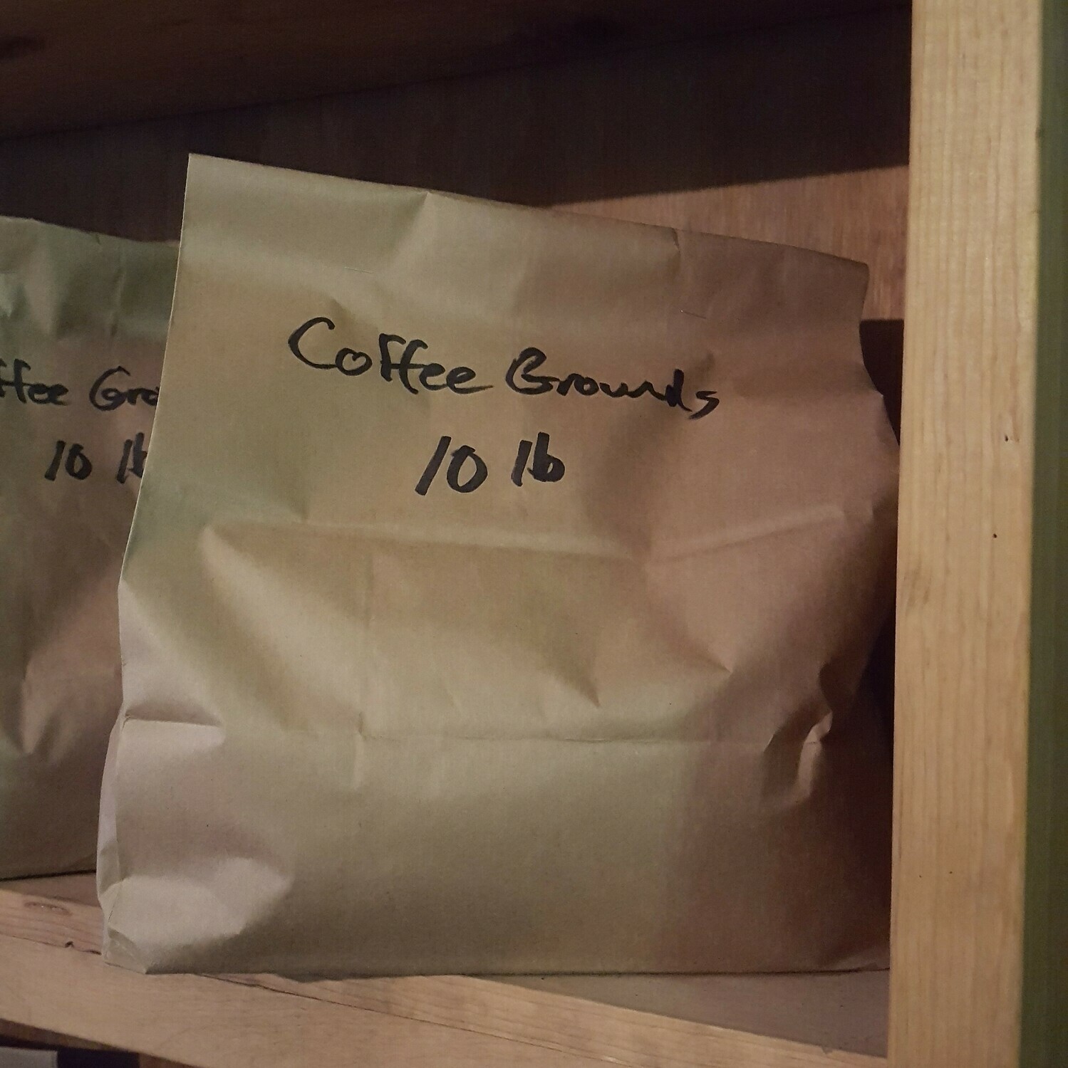 Coffee Grounds, 10 lb. Bag Coffee Grounds, 10 lb. Bag