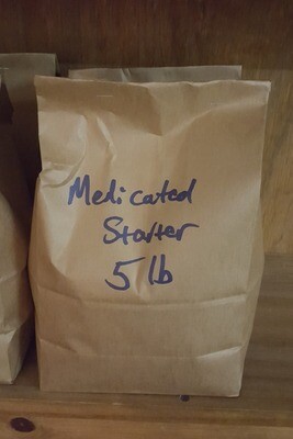 Local Medicated Starter Crumbles, 5 lb.