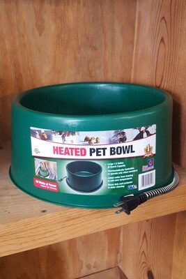 1.5 Gallon Heated Pet Bowl