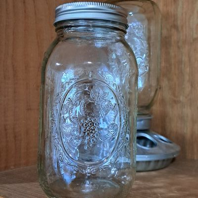 1 Quart Mason Jar for Chick Feeder/Waterer