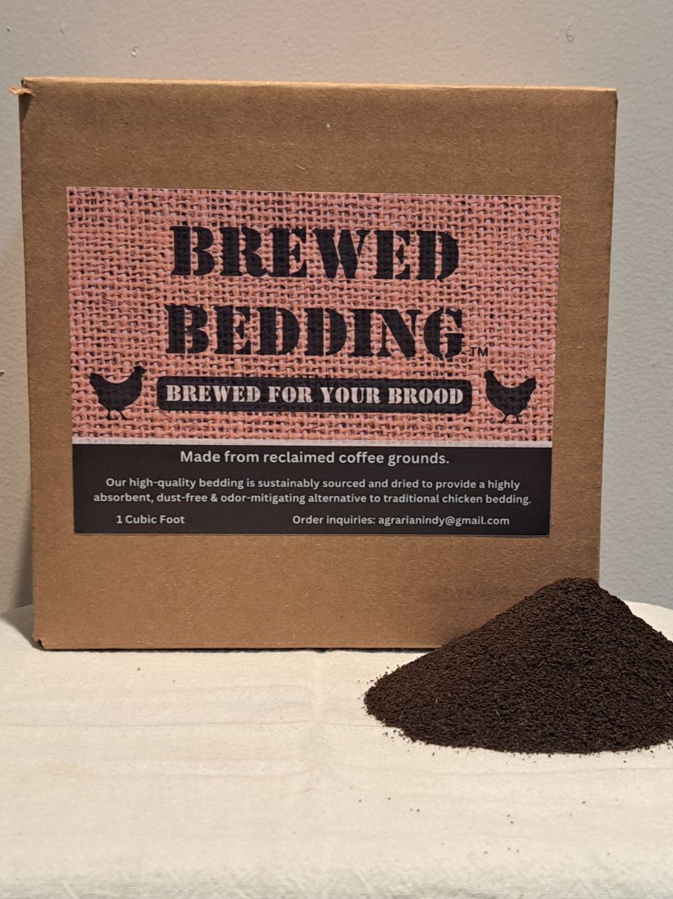Brewed Bedding - Coffee Grounds Bedding,  *Shipping Included*
