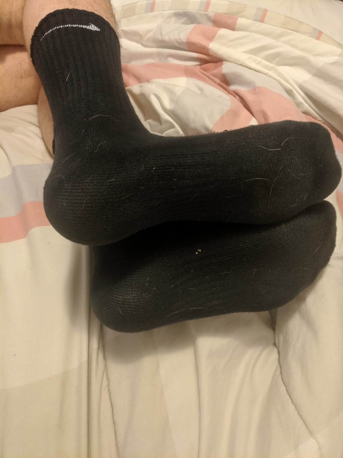 Well worn mens nike socks