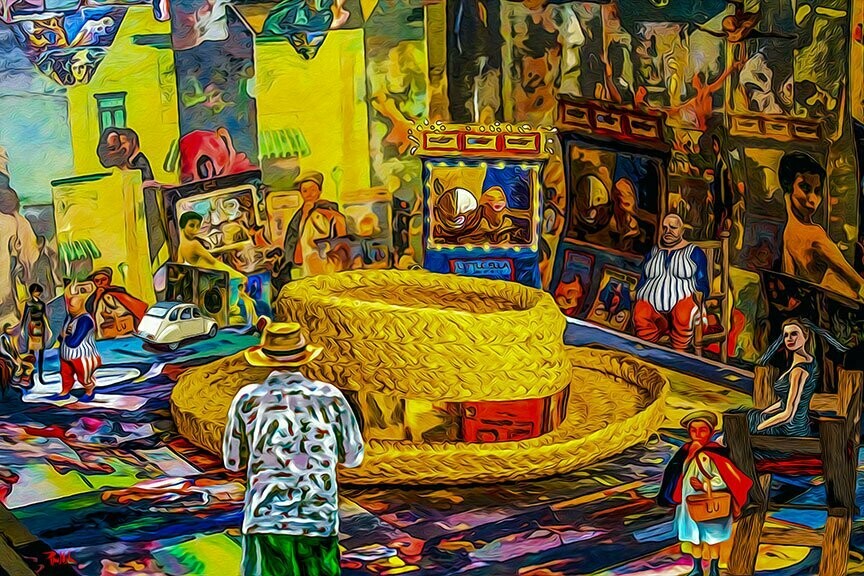 "Hat Room"