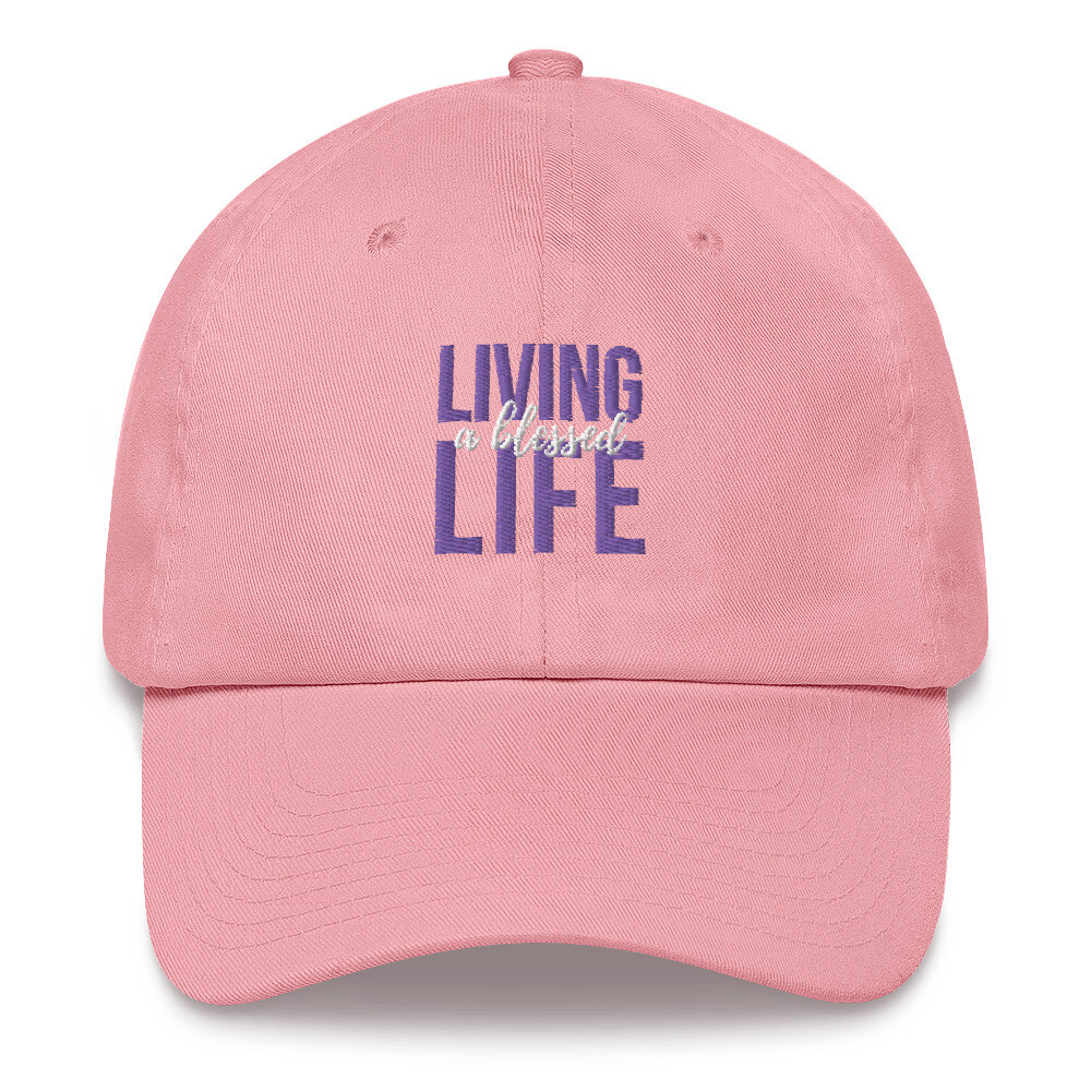 Living a Blessed Life Dad hat
