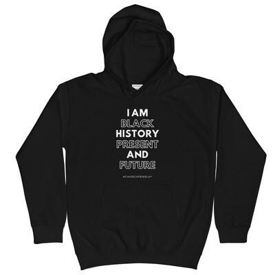 I Am Black History Kids Hoodie
